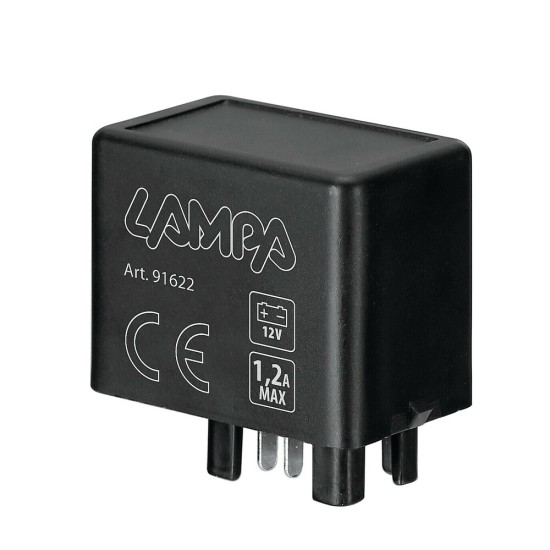 LED FLASHER (ΦΛΑΣΙΕΡΑ)  7PIN ΓΙΑ LED ΦΛΑΣ 12V 1,2A max PLUG & PLAY LAMPA - 1 ΤΕΜ.