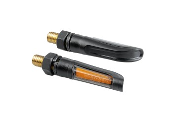 ΦΛΑΣ MOTO NAIL ΜΑΥΡΑ 12V COB LED M8 50x10mm  LAMPA  - 2 TEM.