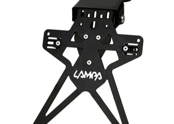 ΒΑΣΗ ΣΤΗΡΙΞΗΣ ΠΙΝΑΚΙΔΑΣ MOTO ΑΛΟΥΜΙΝΙΟΥ AERO-X EVO 1 ΜΑΥΡΗ UNIVERSAL LAMPA - 1 ΤΕΜ