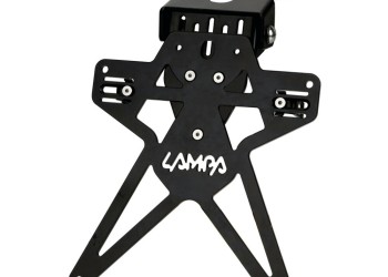 ΒΑΣΗ ΣΤΗΡΙΞΗΣ ΠΙΝΑΚΙΔΑΣ MOTO ΑΛΟΥΜΙΝΙΟΥ AERO-X EVO 2 ΜΑΥΡΗ UNIVERSAL LAMPA - 1 ΤΕΜ