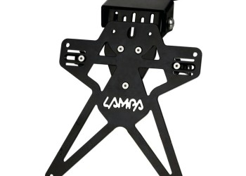 ΒΑΣΗ ΣΤΗΡΙΞΗΣ ΠΙΝΑΚΙΔΑΣ MOTO ΑΛΟΥΜΙΝΙΟΥ AERO-X EVO 3 ΜΑΥΡΗ UNIVERSAL LAMPA - 1 ΤΕΜ