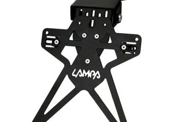 ΒΑΣΗ ΣΤΗΡΙΞΗΣ ΠΙΝΑΚΙΔΑΣ MOTO ΑΛΟΥΜΙΝΙΟΥ AERO-X EVO 4 ΜΑΥΡΗ UNIVERSAL LAMPA - 1 ΤΕΜ