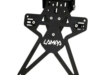 ΒΑΣΗ ΣΤΗΡΙΞΗΣ ΠΙΝΑΚΙΔΑΣ MOTO ΑΛΟΥΜΙΝΙΟΥ AERO-X EVO 5 ΜΑΥΡΗ UNIVERSAL LAMPA - 1 ΤΕΜ