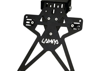 ΒΑΣΗ ΣΤΗΡΙΞΗΣ ΠΙΝΑΚΙΔΑΣ MOTO ΑΛΟΥΜΙΝΙΟΥ AERO-X EVO 6 ΜΑΥΡΗ UNIVERSAL LAMPA - 1 ΤΕΜ