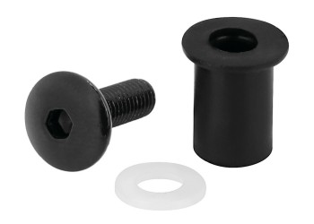 ΚΙΤ ΤΟΠΟΘΕΤΗΣΗΣ FAIRINGS MOTO ΑΠΟ ΑΝΑΔ. ΑΛΟΥΜΙΝΙΟ (ΒΙΔΕΣ M5 /ΠΑΞΙΜΑΔΙΑ/ΡΟΔΕΛΕΣ) ΜΑΥΡΟ  LAMPA -10 TEM.