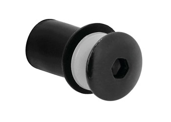 ΚΙΤ ΤΟΠΟΘΕΤΗΣΗΣ FAIRINGS MOTO ΑΠΟ ΑΝΑΔ. ΑΛΟΥΜΙΝΙΟ (ΒΙΔΕΣ M5 /ΠΑΞΙΜΑΔΙΑ/ΡΟΔΕΛΕΣ) ΜΑΥΡΟ  LAMPA -10 TEM.