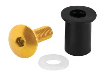 ΚΙΤ ΤΟΠΟΘΕΤΗΣΗΣ FAIRINGS MOTO ΑΠΟ ΑΝΑΔ. ΑΛΟΥΜΙΝΙΟ (ΒΙΔΕΣ M5 /ΠΑΞΙΜΑΔΙΑ/ΡΟΔΕΛΕΣ) XΡΥΣΟ LAMPA  -10 ΤΕΜ.