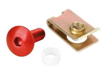 ΚΙΤ ΤΟΠΟΘΕΤΗΣΗΣ FAIRINGS MOTO ΑΠΟ ΑΝΑΔ. ΑΛΟΥΜΙΝΙΟ (ΒΙΔΕΣ M5 /ΜΕΤΑΛΛΙΚΟ ΚΛΙΠ/ΡΟΔΕΛΕΣ) ΚΟΚΚΙΝΟ LAMPA -10 TEM.