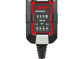 ΦΟΡΤΙΣΤΗΣ/ΣΥΝΤΗΡΗΤΗΣ ΜΠΑΤΑΡΙΑΣ AMPEROMATIC BIKE 6/12V 1A 2>20Ah GEL/STD/SMF/AGM/EFB/LiFePo4 LAMPA - 1 ΤΕΜ
