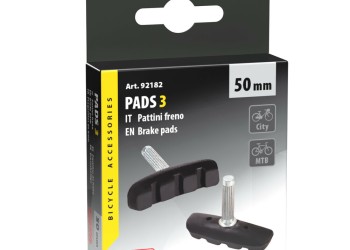 ΤΑΚΑΚΙΑ ΦΡΕΝΩΝ ΠΟΔΗΛΑΤΟΥ ΓΙΑ ΤΥΠΟ ΦΡΕΝΩΝ "CANTILEVER ή V " 50mm PF-2 ΜΑΥΡΟ 2ΤΕΜ.