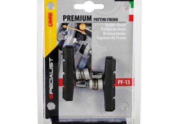 ΤΑΚΑΚΙΑ ΦΡΕΝΩΝ ΠΟΔΗΛΑΤΟΥ (RACING/CITY/MTB BIKE) PREMIUM 60mm PF-13 ΜΑΥΡΟ 2ΤΕΜ.