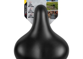 Σέλα ποδηλάτου με διπλά ελατήρια (260x225mm /1015gr) μαύρη Relax City S-4 Selle/Saddles Specialist