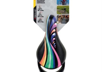 Σέλα ποδηλάτου παιδική με λαβή (245x120mm /520gr) έγχρωμη Baby S-16 Selle/Saddles Specialist