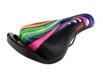 Σέλα ποδηλάτου παιδική με λαβή (245x120mm /520gr) έγχρωμη Baby S-16 Selle/Saddles Specialist