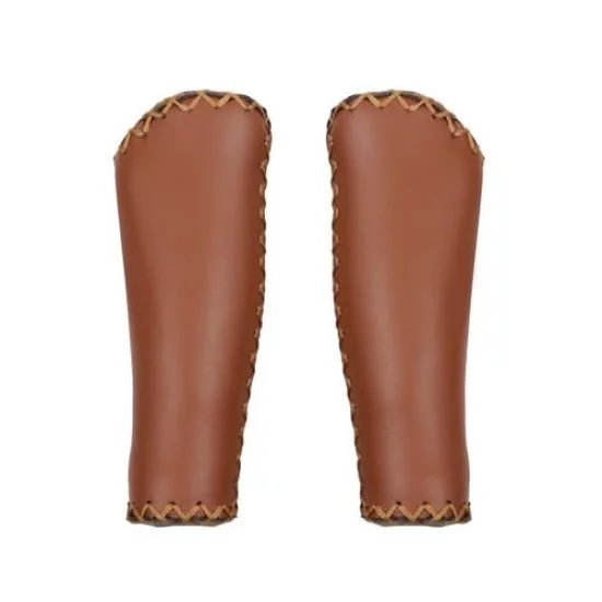 ΧΕΙΡΟΛΑΒΕΣ ΠΟΔΗΛΑΤΟΥ ΔΕΡΜΑΤΙΝΑ VINTAGE 135+135mm 22mm ΚΑΦΕ 2ΤΕΜ.