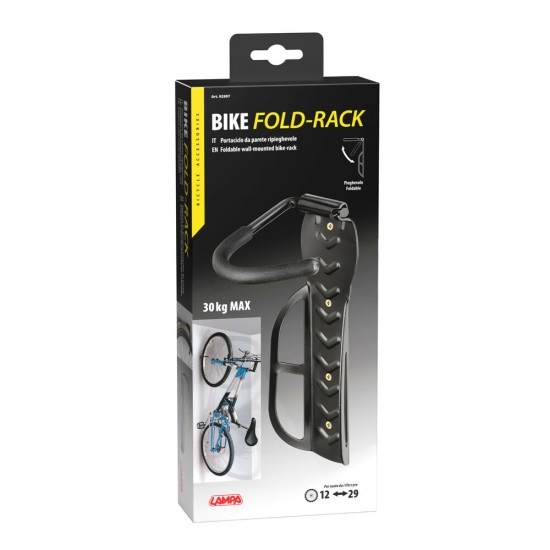 ΒΑΣΗ ΣΤΗΡΙΞΗΣ ΤΟΙΧΟΥ ΠΟΔΗΛΑΤΟΥ 12''>29'' BIKE FOLD-RACK ΑΝΑΔΙΠΛΟΥΜΕΝΗ max30kg 1ΤΕΜ.