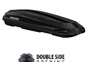 ΜΠΑΓΚΑΖΙΕΡΑ ΟΡΟΦΗΣ DIAMOND 450 DUO BLACK (ΜΑΥΡΗ/ΓΥΑΛΙΣΤΕΡΗ) MENABO