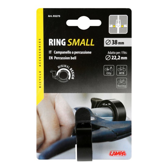 ΚΟΥΔΟΥΝΙ ΠΟΔΗΛΑΤΟΥ RING SMALL 38mm UNIVERSAL (ΔΙΑΦΟΡΑ ΧΡΩΜΑΤΑ) 1ΤΕΜ.
