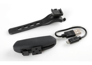 ΦΩΣ ΕΜΠΡΟΣ ΠΟΔΗΛΑΤΟΥ COB LED ΜΑΥΡΟ 3 ΧΡΗΣΕΩΝ ΜΕ USB