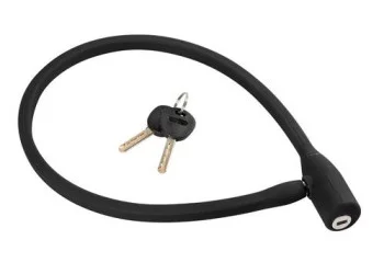 ΚΛΕΙΔΑΡΙΑ ΠΟΔΗΛΑΤΟΥ ΣΙΛΙΚΟΝΗΣ ΜΕ ΚΛΕΙΔΙ Φ10mm 60cm ΔΙΑΦΟΡΑ ΧΡΩΜΑΤΑ