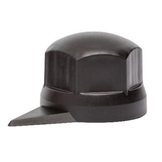 ΚΑΠΑΚΙΑ ΠΑΞΙΜΑΔΙΩΝ / ΜΠΟΥΛΟΝΙΩΝ ΦΟΡΤΗΓΟΥ KONTO ΜΑΥΡΟ ΜΕ ΔΕΙΚΤΗ 33mm - 60 ΤΕΜ.