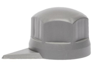 ΚΑΠΑΚΙΑ ΠΑΞΙΜΑΔΙΩΝ / ΜΠΟΥΛΟΝΙΩΝ ΦΟΡΤΗΓΟΥ ΚΟΝΤΟ ΑΣΗΜΙ/ΓΚΡΙ ΜΕ ΔΕΙΚΤΗ 32mm - 60 ΤΕΜ.