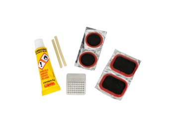 ΚΙΤ ΕΠΙΣΚΕΥΗΣ ΕΛΑΣΤΙΚΟΥ ΠΟΔΗΛΑΤΟΥ ΜΕ ΚΟΡΔΟΝΙΑ ΚΑΙ ΜΠΑΛΩΜΑΤΑ  LAMPA - 6 TEM.