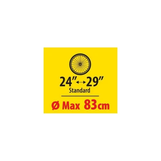 ΤΣΑΝΤΑ ΑΠΟΘΗΚΕΥΣΗΣ ΚΑΙ ΜΕΤΑΦΟΡΑΣ ΡΟΔΑΣ ΠΟΔΗΛΑΤΟΥ 24''>29'' MAX 83cm ΜΑΥΡΗ/ ΑΔΙΑΒΡΟΧΗ LAMPA - 1 TEM.