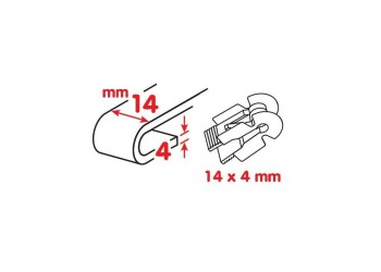 RENAULT C/K/T 06/2013+ 65cm (26'') ΥΑΛΟΚΑΘΑΡΙΣΤΗΡΑΣ OPTIMAX - 1 ΤΕΜ.