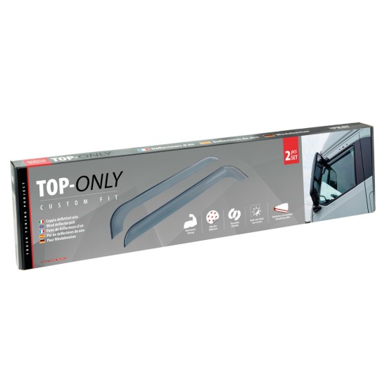 ΑΝΕΜΟΘΡΑΥΣΤΕΣ ΕΥΚΑΜΠΤΟΙ ΦΙΜΕ ΓΙΑ IVECO S-WAY 10/2019+   LAMPA