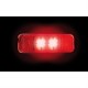 Φώτα Θέσης 2 Led 24V Κόκκινα