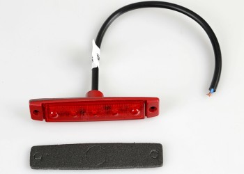 ΦΩΣ ΟΓΚΟΥ 12/24V 5xSMD LED ΚΟΚΚΙΝΟ 96x20mm ΜΕ ΕΓΚΡΙΣΗ ΤΥΠΟΥ R7/R10  LAMPA - 1 TEM.