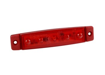 ΦΩΣ ΟΓΚΟΥ 12/24V 5xSMD LED ΚΟΚΚΙΝΟ 96x20mm ΜΕ ΕΓΚΡΙΣΗ ΤΥΠΟΥ R7/R10  LAMPA - 1 TEM.