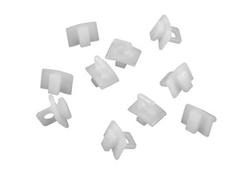 ΓΑΝΤΖΑΚΙΑ ΚΟΥΡΤΙΝΑΣ ΦΟΡΤΗΓΟΥ F-2 6mm U-TYPE  LAMPA - 10 ΤΕΜ.