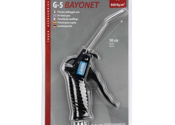 ΠΙΣΤΟΛΙ ΑΕΡΑ 13BAR kg/cm2 max ΜΕ ΣΠΕΙΡΩΜΑ ΜΠΑΓΙΟΝΕΤ (BAYONET) ΜΑΥΡΟ G-5 LAMPA - 1ΤΕΜ