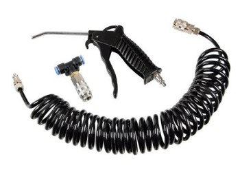 ΠΙΣΤΟΛΙ ΑΕΡΑ ΜΕ ΣΠΙΡΑΛ P-2 6mm 5m 10bar kg/cm2  ME ΣΥΝΔΕΣΜΟΣ ΑΕΡΑ T 6mm