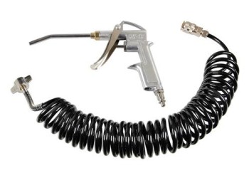 ΠΙΣΤΟΛΙ ΑΕΡΑ ΜΕΤΑΛΛΙΚΟ ΜΕ ΣΠΙΡΑΛ P-4 6mm 5m 10bar kg/cm2  ME ΣΥΝΔΕΣΜΟΣ ΑΕΡΑ M16