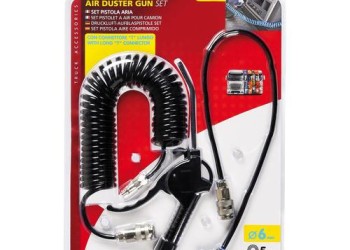 ΠΙΣΤΟΛΙ ΑΕΡΑ ΜΕ ΣΠΙΡΑΛ P-5 6mm 5m 10bar kg/cm2  ME ΣΥΝΔΕΣΜΟΣ ΑΕΡΑ T 6mm ΤΑΧΕΙΑΣ ΕΛΕΥΘΕΡΩΣΗΣ