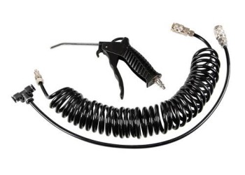 ΠΙΣΤΟΛΙ ΑΕΡΑ ΜΕ ΣΠΙΡΑΛ P-5 6mm 5m 10bar kg/cm2  ME ΣΥΝΔΕΣΜΟΣ ΑΕΡΑ T 6mm ΤΑΧΕΙΑΣ ΕΛΕΥΘΕΡΩΣΗΣ