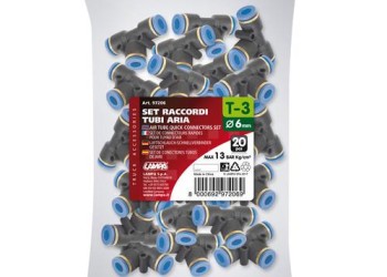ΣΥΝΔΕΣΜΟΣ ΑΕΡΑ L-1 6mm max 13BAR (T) ΤΡΙΠΛΟΣ 20ΤΕΜ.