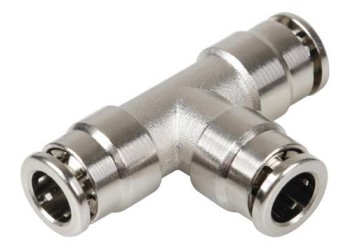 ΣΥΝΔΕΣΜΟΣ T-4 ΜΕΤΑΛΛΙΚΟΣ ΤΡΙΠΛΟΣ ΜΕ ΔΙΑΜΕΤΡΟ 8 mm - 25 bar/kg/cm2 max ΓΙΑ ΣΩΛΗΝΑΚΙΑ ΑΕΡΑ ΦΟΡΤΗΓΟΥ - 1 ΤΕΜ.