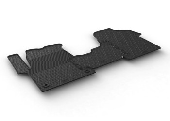 ΜΑΡΚΕ ΠΑΤΑΚΙΑ ΣΕ ΣΚΑΦΗ ΛΑΣΤΙΧΟ ΓΙΑ CITROEN JUMPY 2016+ / PEUGEOT EXPERT 2016+ / TOYOTA PROACE 04/2016+ / PEUGEOT TRAVELLER 04/2016+ SUMISURA ΣΕ ΜΑΥΡΟ ΧΡΩΜΑ ΜΕ ΚΟΥΜΠΩΜΑΤΑ LAMPA - 3 ΤΕΜ.