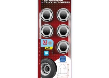 ΚΑΠΑΚΙΑ ΠΑΞΙΜΑΔΙΩΝ / ΜΠΟΥΛΟΝΙΩΝ ΦΟΡΤΗΓΟΥ ΠΛΑΣΤΙΚΑ ΧΡΩΜΙΟΥ 32mm 10ΤΕΜ.