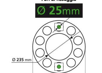 ΤΑΣΙ ΡΟΔΕΛΑ ΑΛΟΥΜΙΝΙΟΥ ΓΙΑ ΖΑΝΤΕΣ ΦΟΡΤΗΓΟΥ 25mm 10ΜΠΟΥΛΟΝΟ ΑΝΟΙΧΤΟ ΚΕΝΤΡΟ 1ΤΕΜ.