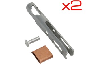 ΤΕΡΜΑΤΙΚΑ ΚΑΛΩΔΙΩΝ / ΣΥΡΜΑΤΟΣΧΟΙΝΩΝ ΓΙΑ ΜΟΥΣΑΜΑΔΕΣ ΚΑΡΟΤΣΑΣ TIR 6mm  LAMPA - 2 TEM.