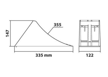 ΤΑΚΟΣ ΤΡΟΧΟΥ E36 ΘΕΡΜΟΠΛΑΣΤΙΚΟΣ ΚΙΤΡΙΝΟΣ DIN76051-E36 1ΤΕΜ.