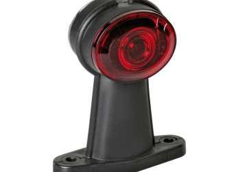 ΦΩΣ ΟΓΚΟΥ ΦΟΡΤΗΓΟΥ ΔΙΠΛΗΣ ΟΨΗΣ  ΜΕ 2 LED 24V ΛΕΥΚΟ/ΚΟΚΚΙΝΟ ΜΕ ΣΤΑΘΕΡΟ ΒΡΑΧΙΟΝΑ ILUMIA UNIVERSAL -1ΤΕΜ.