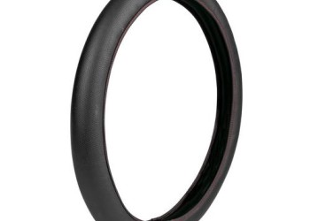 ΚΑΛΥΜΜΑ ΤΙΜΟΝΙΟΥ ΦΟΡΤΗΓΟΥ 44/46cm (M) SKIN-COVER ΜΑΥΡΟ ΜΕ ΚΟΚΚΙΝΗ ΡΑΦΗ ΕΛΑΣΤΙΚΟ 2mm ΠΑΧΟΣ