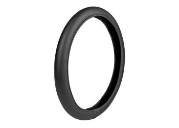 ΚΑΛΥΜΜΑ ΤΙΜΟΝΙΟΥ ΦΟΡΤΗΓΟΥ 49/51cm (XL) SKIN-COVER ΜΑΥΡΟ ΜΕ ΜΠΕΖ ΡΑΦΗ ΕΛΑΣΤΙΚΟ 2mm ΠΑΧΟΣ