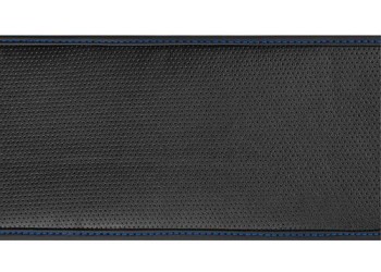 ΚΑΛΥΜΜΑ ΤΙΜΟΝΙΟΥ ΦΟΡΤΗΓΟΥ 46/48cm (L) SKIN-COVER ΜΑΥΡΟ ΜΕ ΜΠΛΕ ΡΑΦΗ ΕΛΑΣΤΙΚΟ 2mm ΠΑΧΟΣ